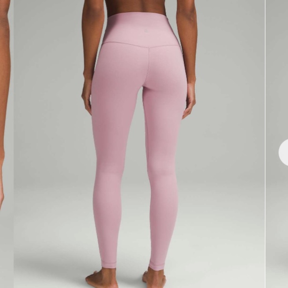 Lululemon align high rise leggings lined size 6 light lavender